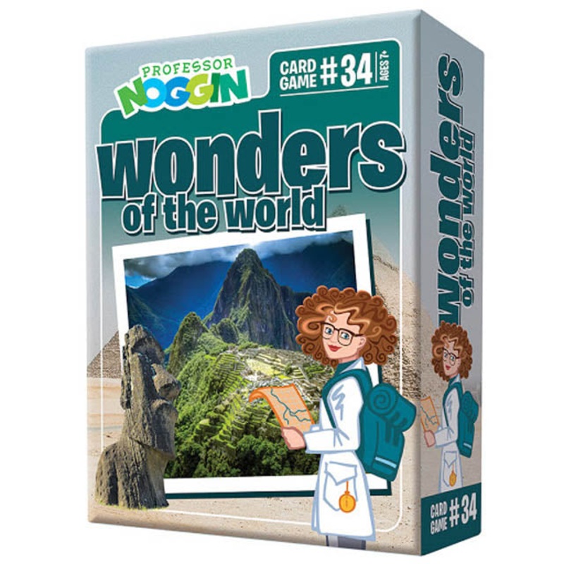11434 – WONDERS OF THE WORLD PROFESSOR NOGGIN’S CARD GAME