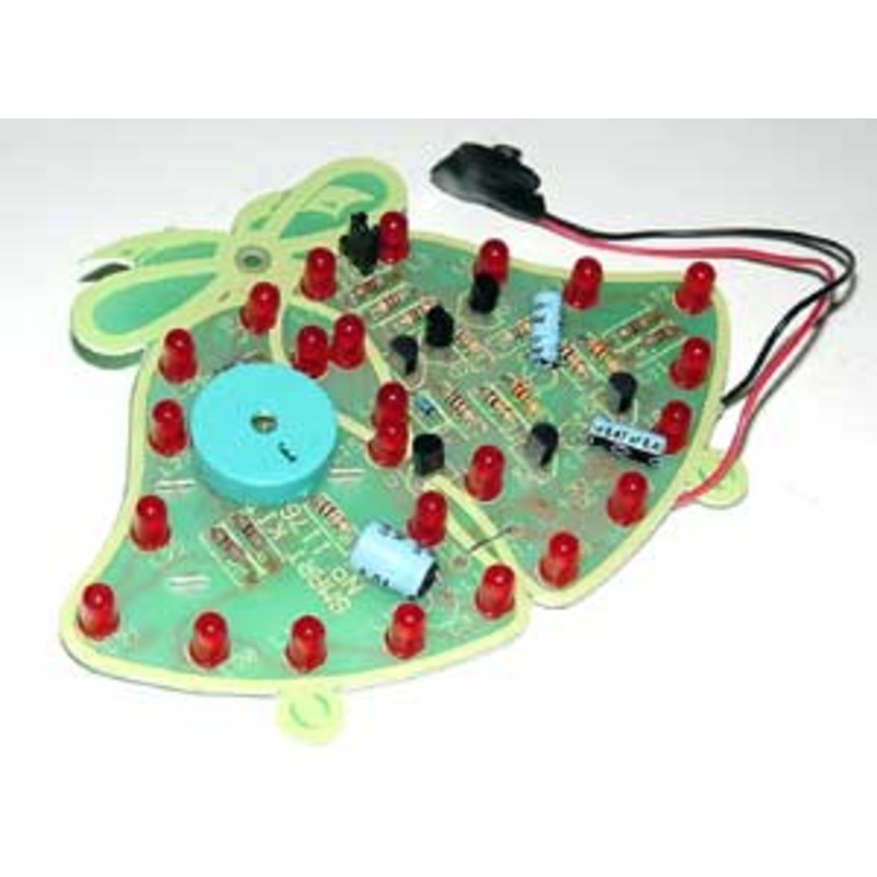 1176 – CHRISTMAS BELLS W/LEDS AND MUSIC