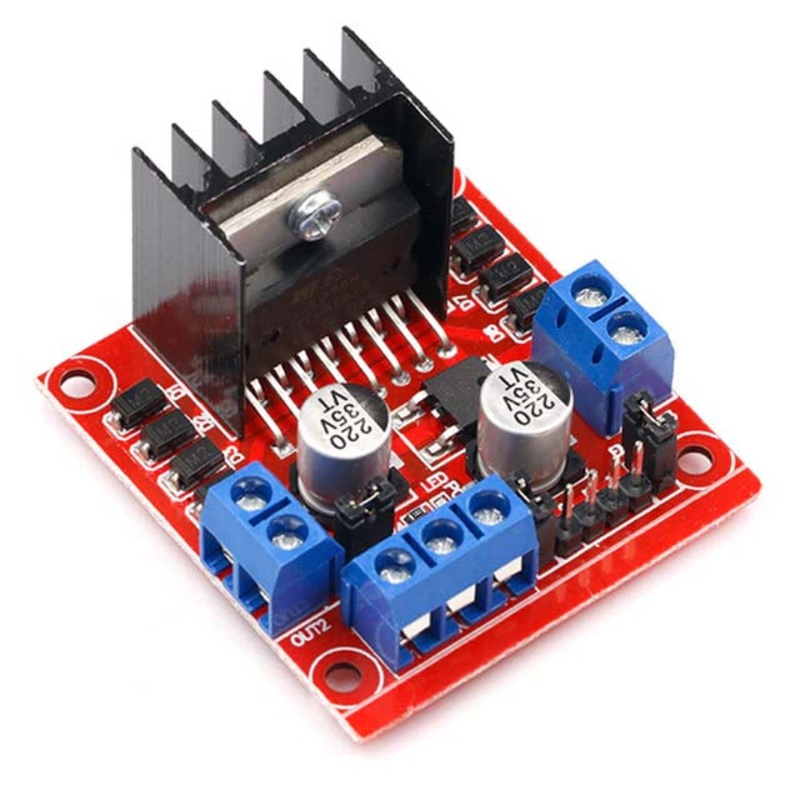 1814-LD1AA – L298N H-BRIDGE LOGIC 5V DRIVER 5V-35V DUAL 2A/CHANNEL MAX.
