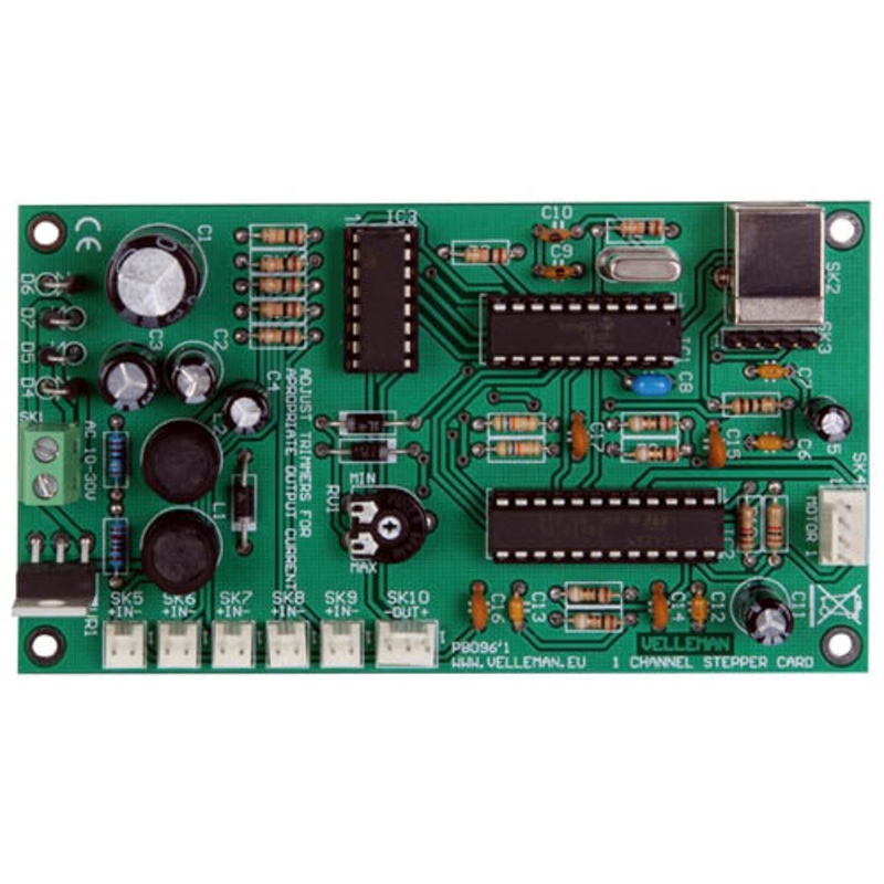 K8096 – STEPPER MOTOR CARD USB 1 CHANNEL