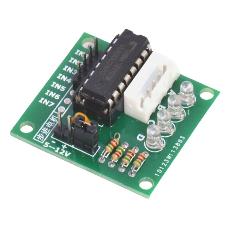 MOTOR-412846 – STEPPER MOTOR DRIVER ULN2003 5-12V 0.5A 4-PHASE 5-WIRE