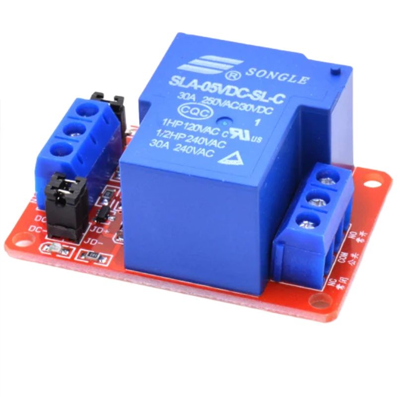 RELAY-011039 – RELAY MODULE 1 CHANNEL 30A 1P2T 250VAC/30VDC IP 5VDC WITH DRIVER