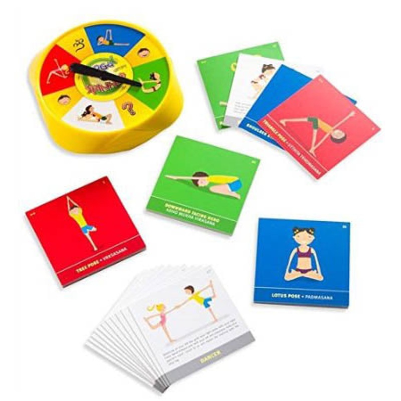 1007 – YOGA SPINNER BOARD GAME WITH CARDS