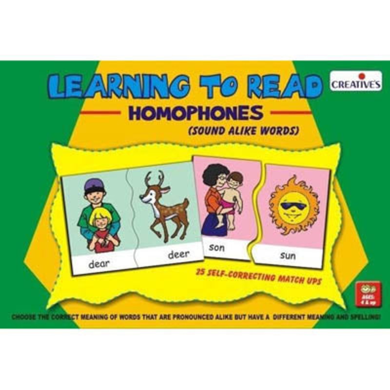 917 – LEARNING TO READ HOMOPHONES SOUND ALIKE WORDS