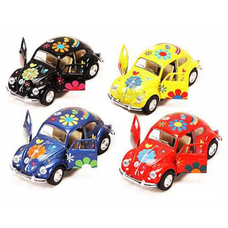 A2DBI163 – VOLKSWAGEN BEETLE PULL BACK ACTION ASSORTED COLOURS