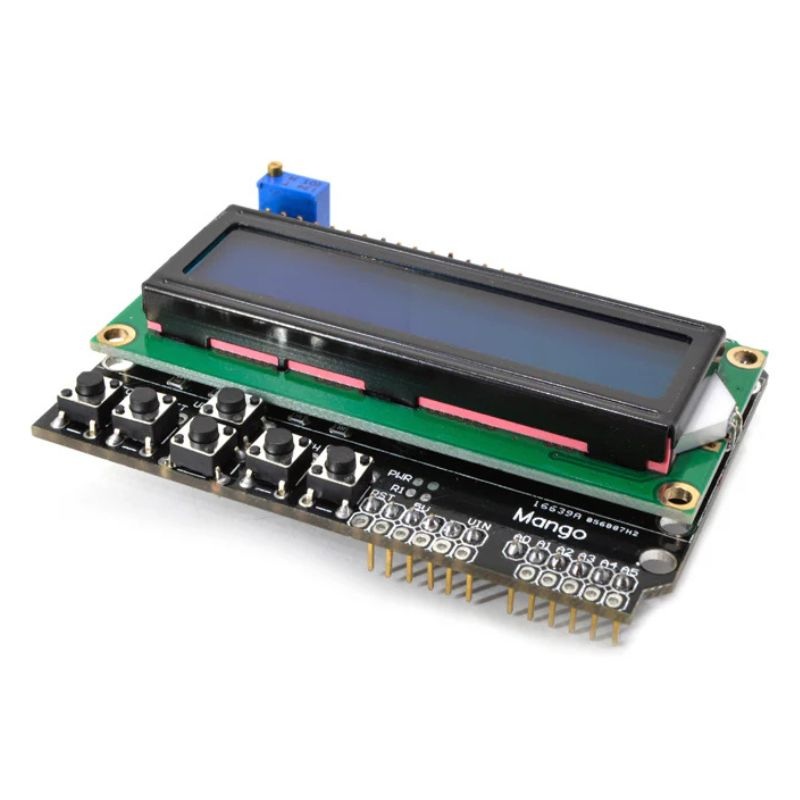 ARDLC-001602 – LCD DISPLAY AND KEYPAD SHIELD 16X2
