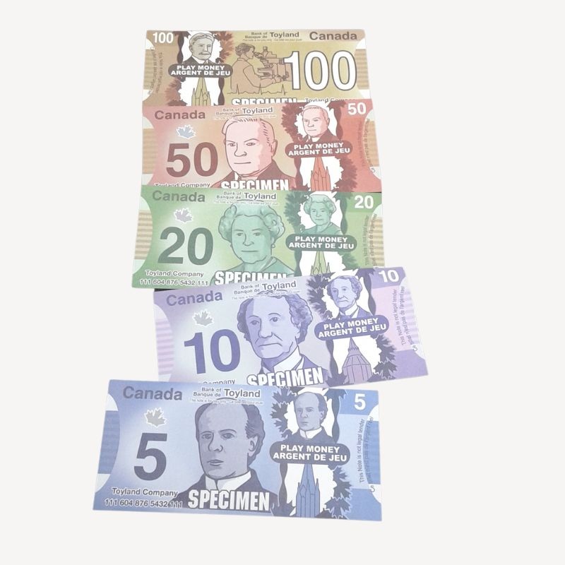G5AP-333 – CANADIAN PLAY MONEY BILLS