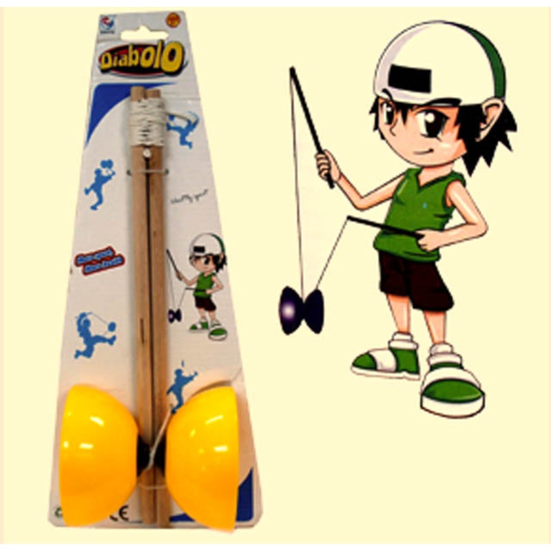 I2LR270 – DIABOLO TOY JUGGLING SET TRICKS ASSORTED