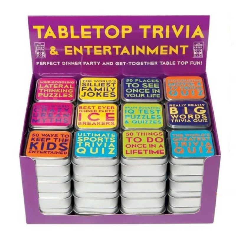 LAG7920 – TABLETOP TRIVIA AND ENTERTAINMENT ASSORTED
