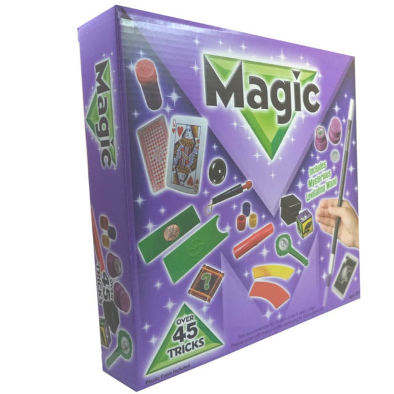 P5SI 101 – MAGIC SET 45 TRICKS INCLUDES MYSTERIOUS LEVITATING WAND