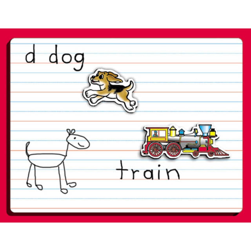 SM-812 – DRY ERASE MAGNET BOARD LINED 9 X 12 INCH