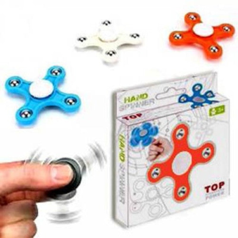 T4GI 571 – SPINNER HAND 4 PRONGS ASSORTED COLORS
