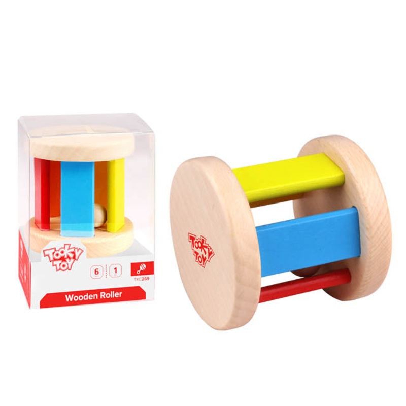 TKC269 – WOODEN RATTLE ROLLER