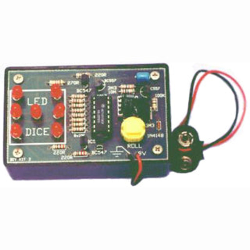 80-030 – LED DICE WITH SLOW-DOWN