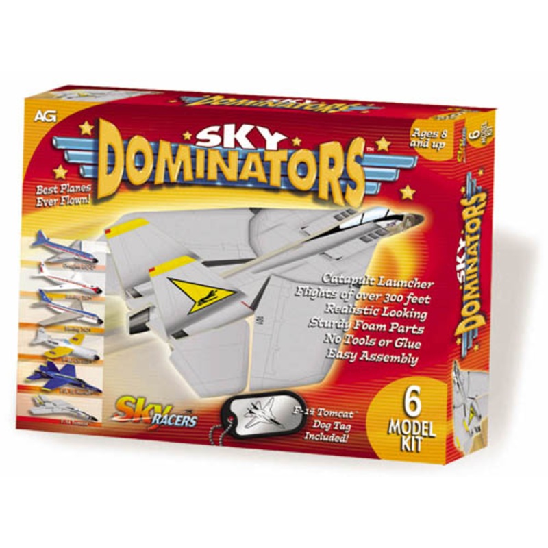 AG9360 – SKY DOMINATORS FOAM GLIDERS SKYRACER (6 pcs/pkg)