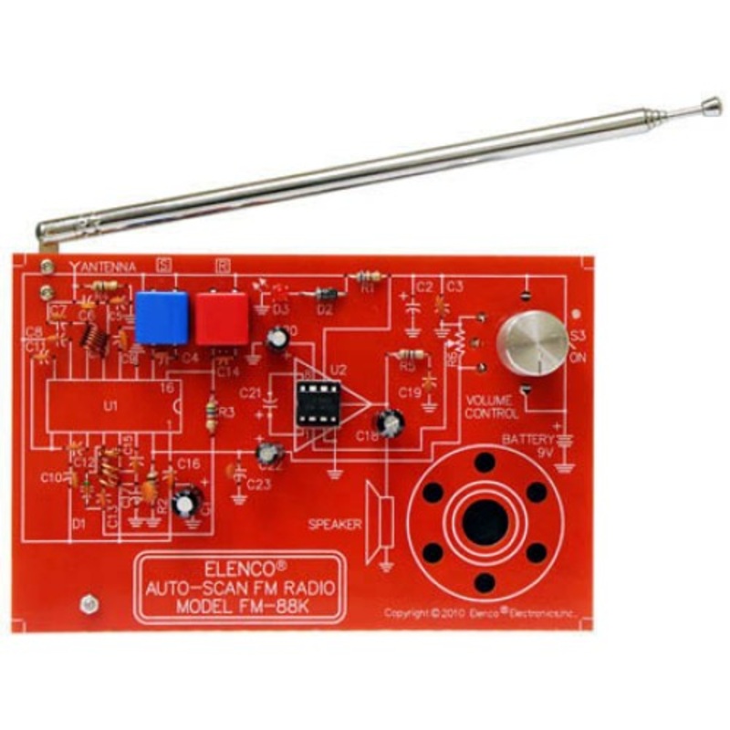 FM-88K – FM RADIO AUTO-SCAN KIT