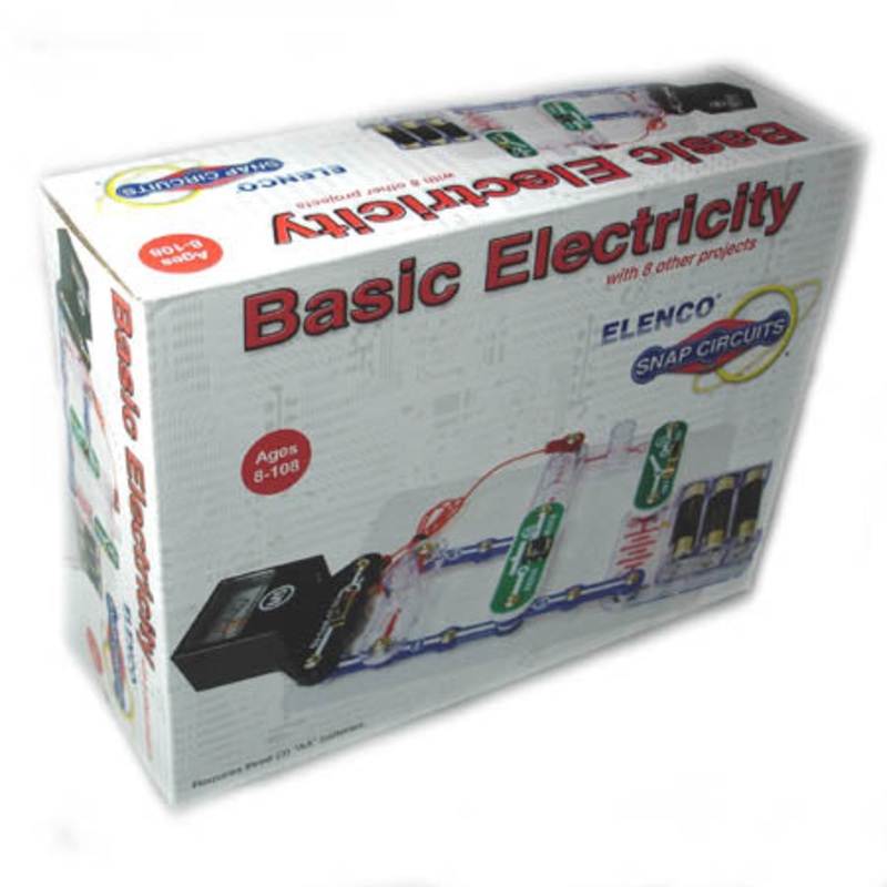 SCP-10 – BASIC ELECTRICITY WITH 8 OTHER PROJECTS SNAP CIRCUIT