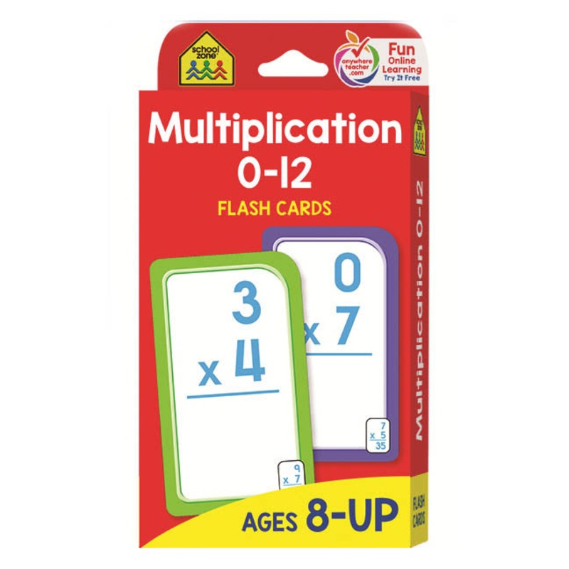 SZ04008 – MULTIPLICATION FLASH CARDS