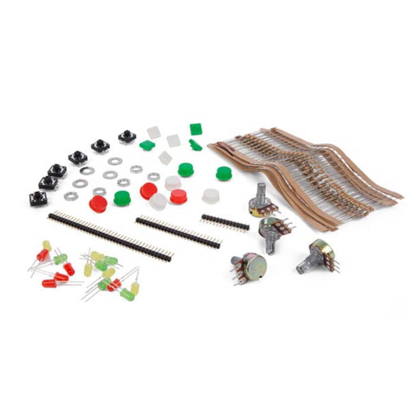WPA509 – ACCESSORIES KIT WITH CLEAR PLASTIC BOX COMPATIBLE W/ARDUINO