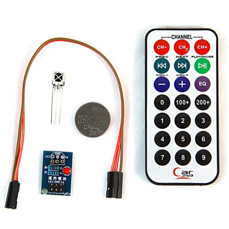 1049 – REMOTE KEYPAD IR RECEIVER BREAKOUT BOARD 3 IN 1 KIT