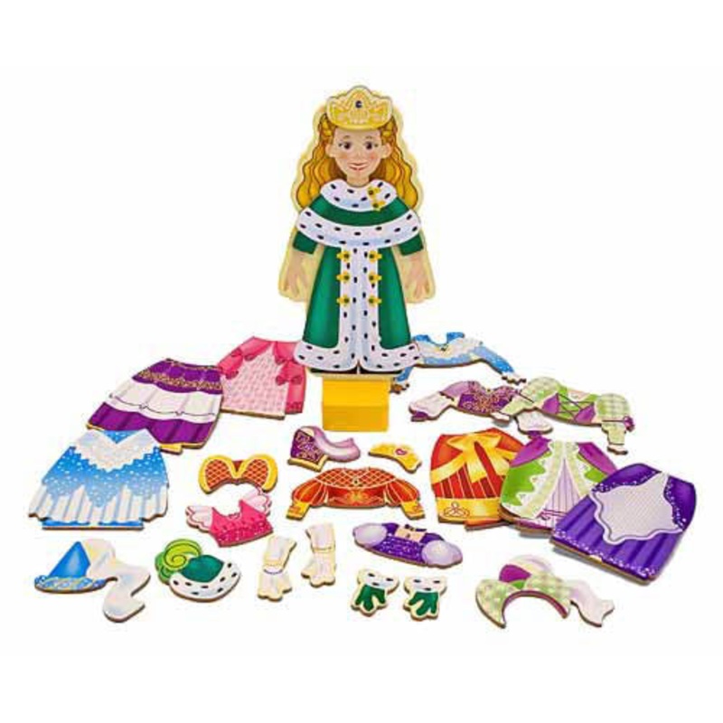 13553 – PRINCESS ELISE MAGNETIC DRESS-UP AGES 3+