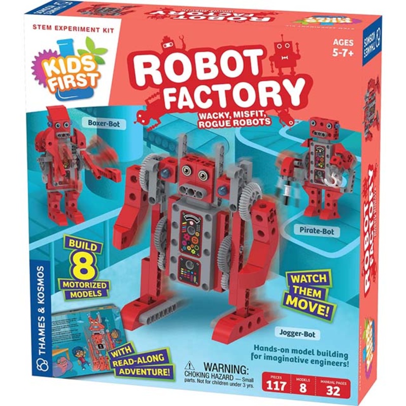 567016 – KIDS FIRST ROBOT FACTORY WACKY MISFIT ROGUE ROBOTS