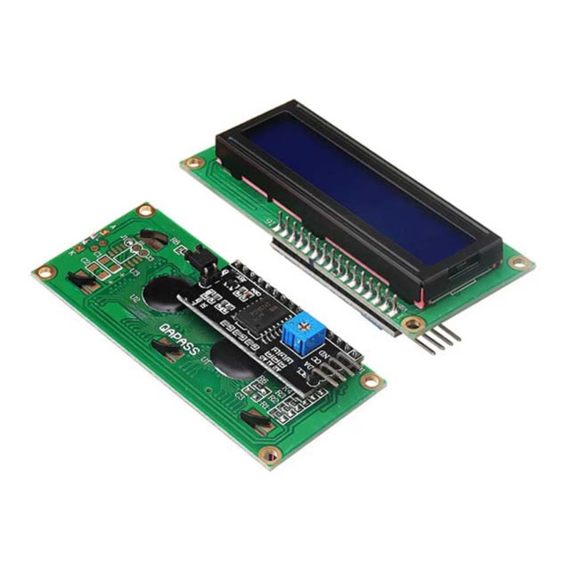 950726 – LCD DISPLAY 16X2 IIC/I2C BLUE BACKLIGHT COMPATABLE W/ARDUINO