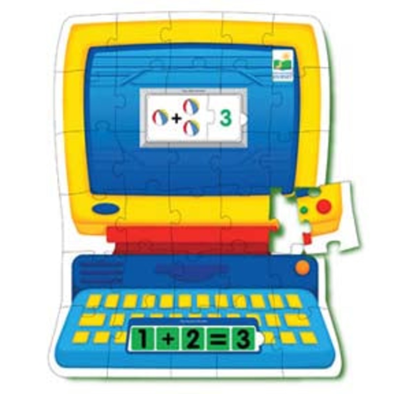 LJ-424032 – JIGSAW PUZZLE ALL ABOUT MATH INTERACTIVE 30 PC FLOOR PUZZLE