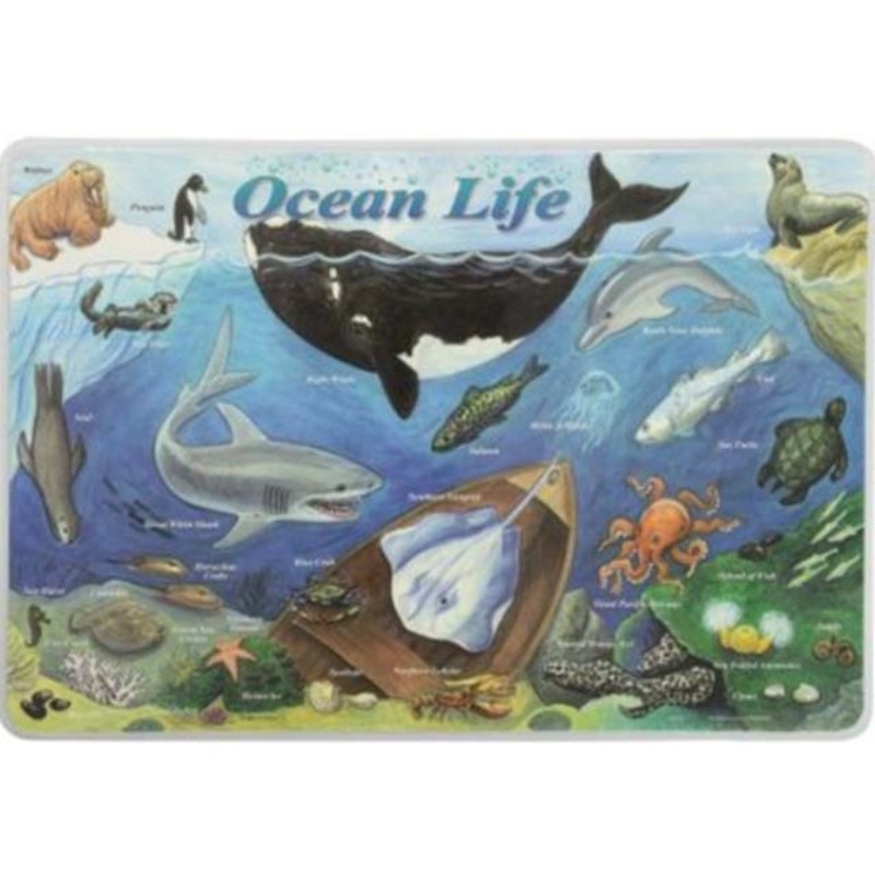 PLP-OCN-1 – PLACEMAT OCEAN LIFE