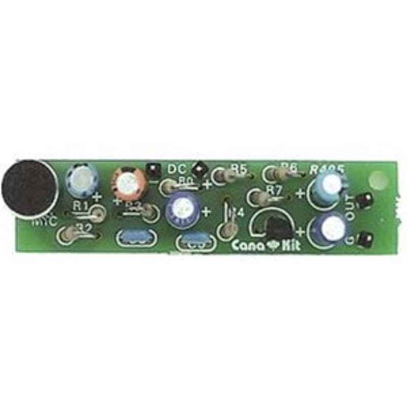UK495 – MIC PRE-AMP ELECTRET – ASSEMBLED