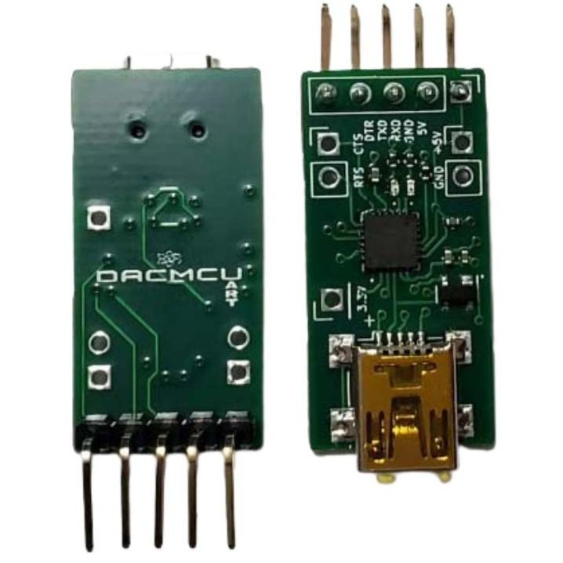 Y14-3792153A – DACMCU UART USB TO SERIAL BREAK OUT BOARD
