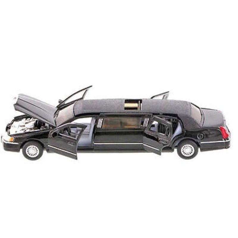 03-PBTL02 – LINCOLN TOWN CAR LIMO 7IN PULLBACK KT7001 ASSORTED COLORS
