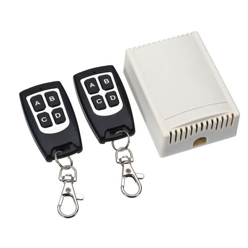 1012323 – REMOTE CONTROL 4CH RELAY SWITCH 12V 433MHZ WITH 2 TRANSMITTERS