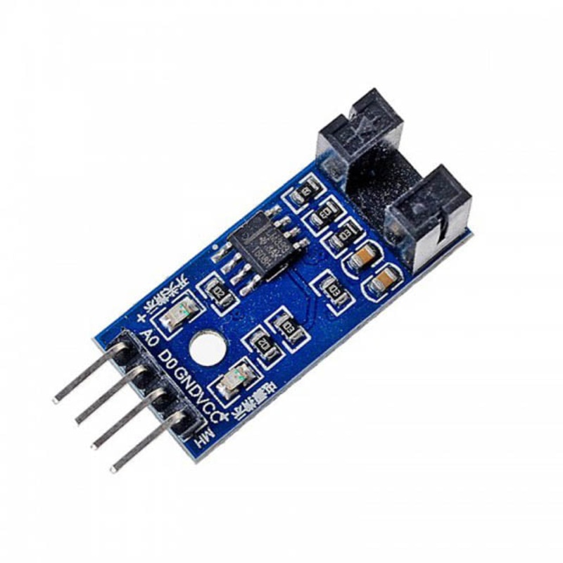 1037 – SLOT TYPE IR OPTOCOUPLER SPEED SENSOR MODULE LM393 3.3V-5V