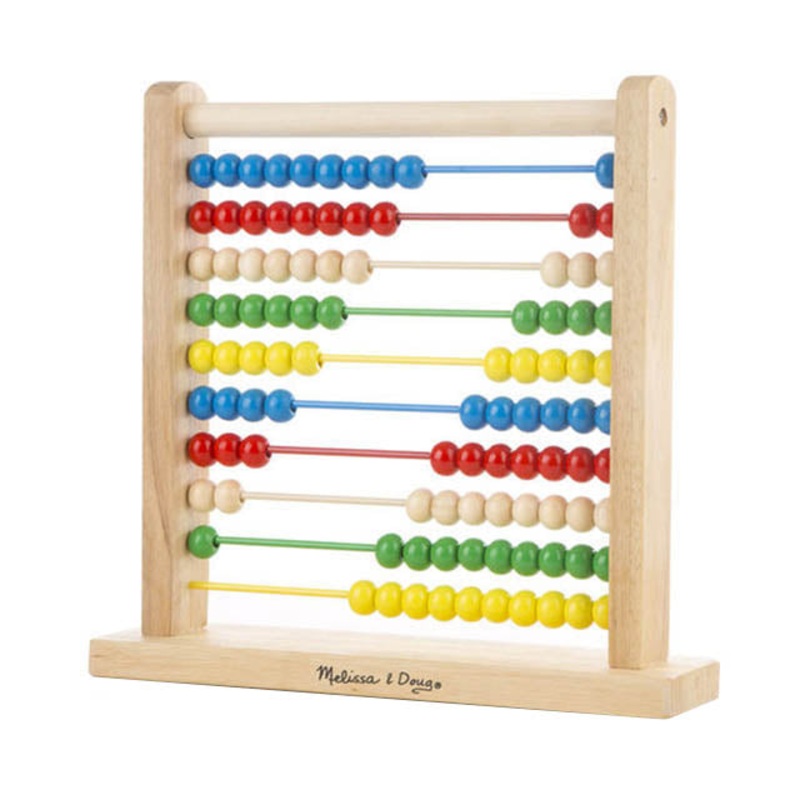 10493 – ABACUS OF SOLID WOOD 11.9X12X3IN WHEN ASSEMBLED
