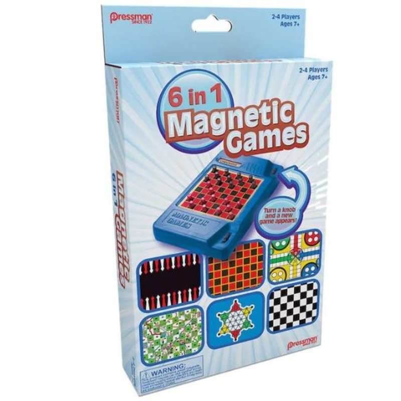 2261D – MAGNETIC GAMES 6-IN-1