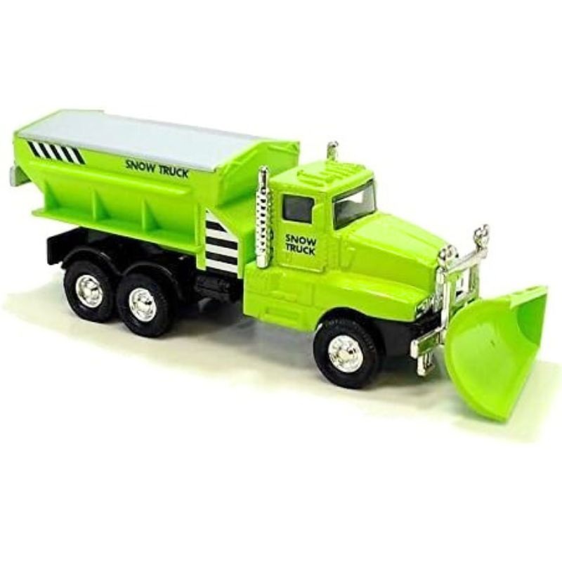 9915D – SNOW TRUCK/PLOW 6.5IN PULLBACK ASSORTED COLORS