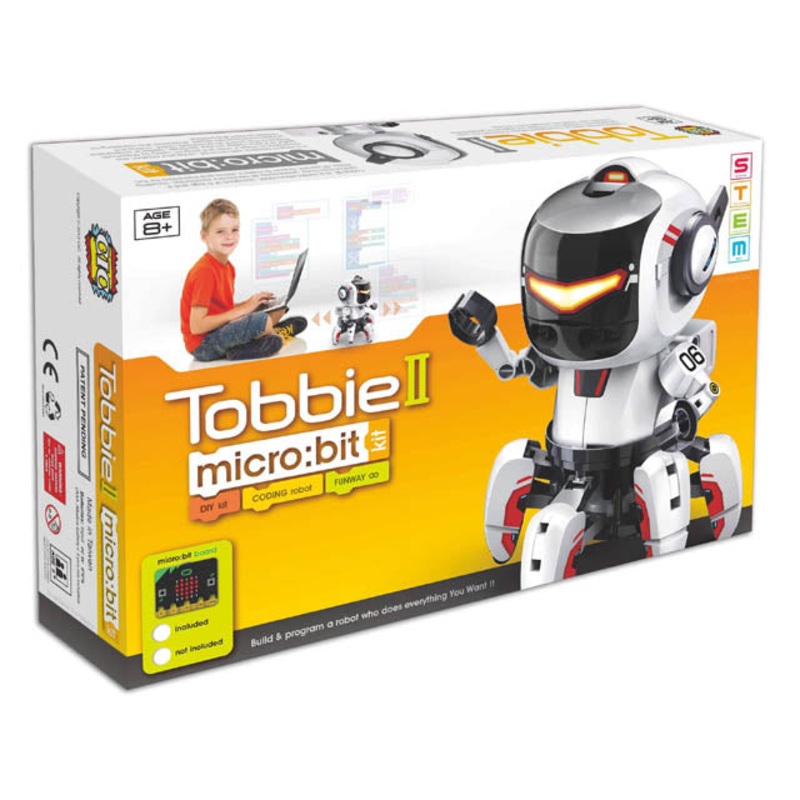 CIC21-894MB – TOBBIE II BBC MICRO:BIT CODING ROBOT