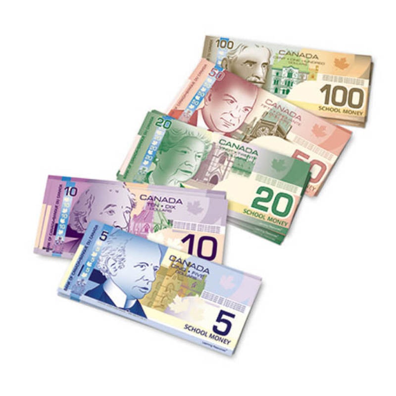 LRM2358M – CANADIAN PLAY MONEY BILLS