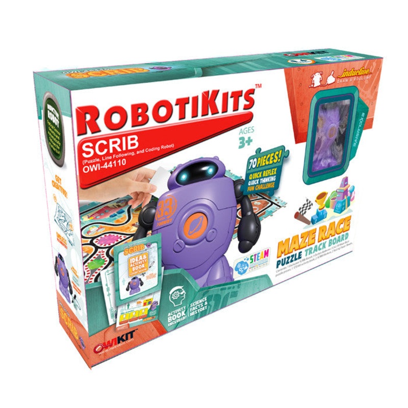 OWI-44110 – SCRIB PUZZLE LINE FOLLOWING AND CODING ROBOT