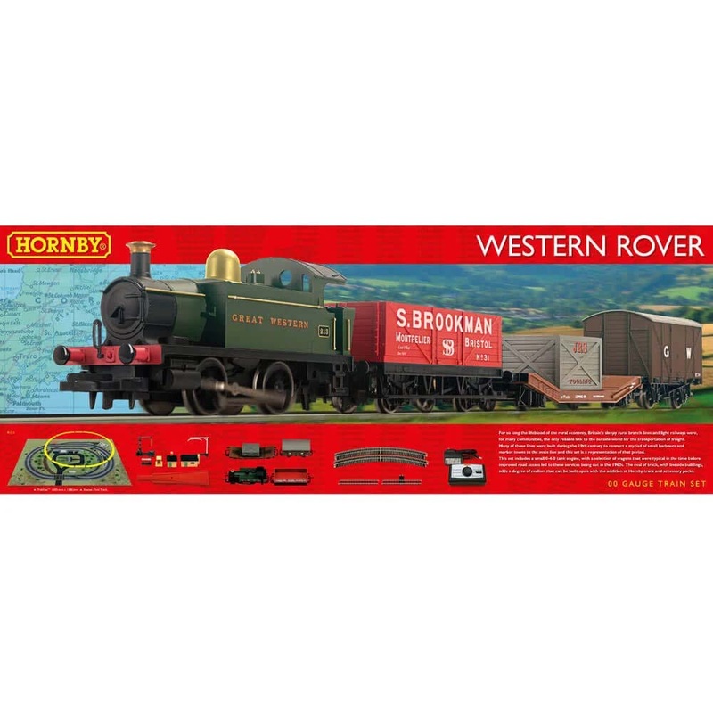 R1211 – HORNBY WESTERN ROVER 00 GAUGE TRAIN SET