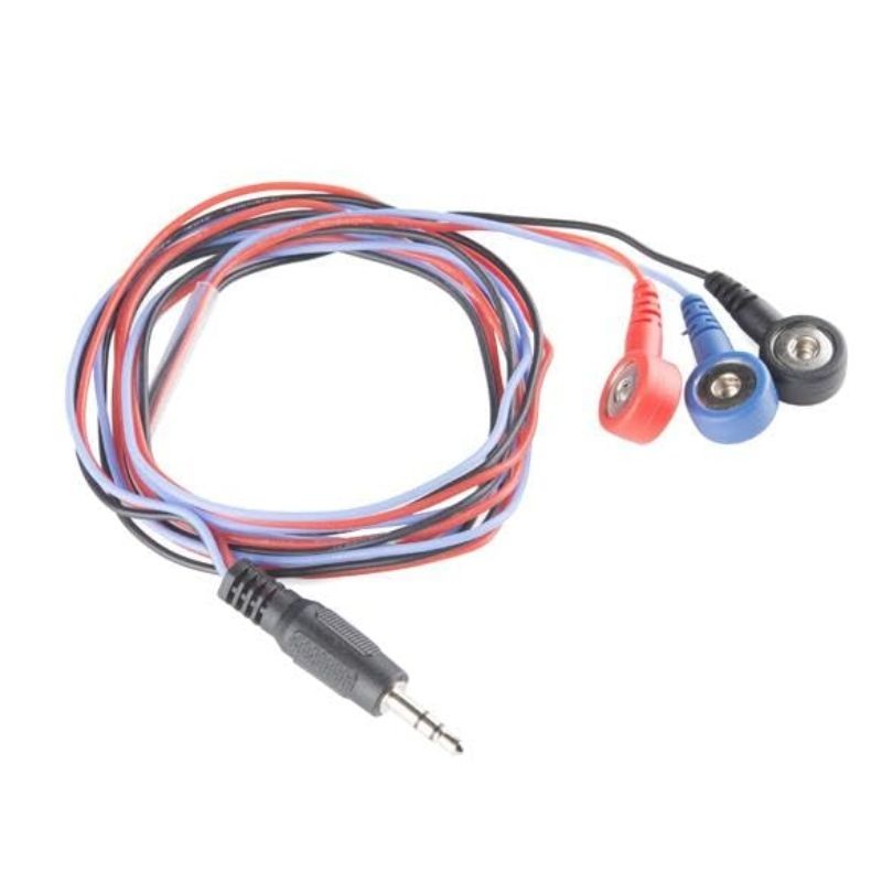 SPEDE-012970 – ELECTRODE PADS SENSOR CABLE 3.5MM AUDIO JACK TO 3 CONDUCTORS