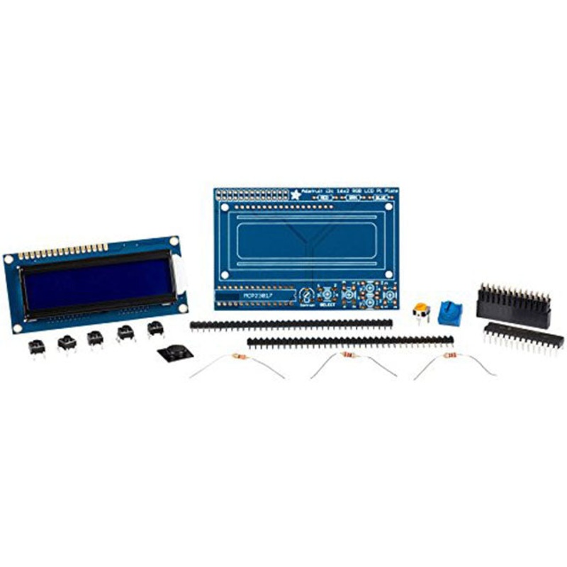 1115 – LCD DISPLAY 16X2 + KEYPAD KIT FOR RASPBERRY PI