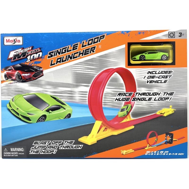 12377-R – MAISTO LAMBORGHINI SINGLE LOOP LAUNCHER