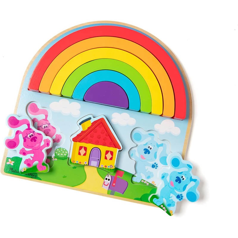 33008 – WOODEN RAINBOW STACKING PUZZLE