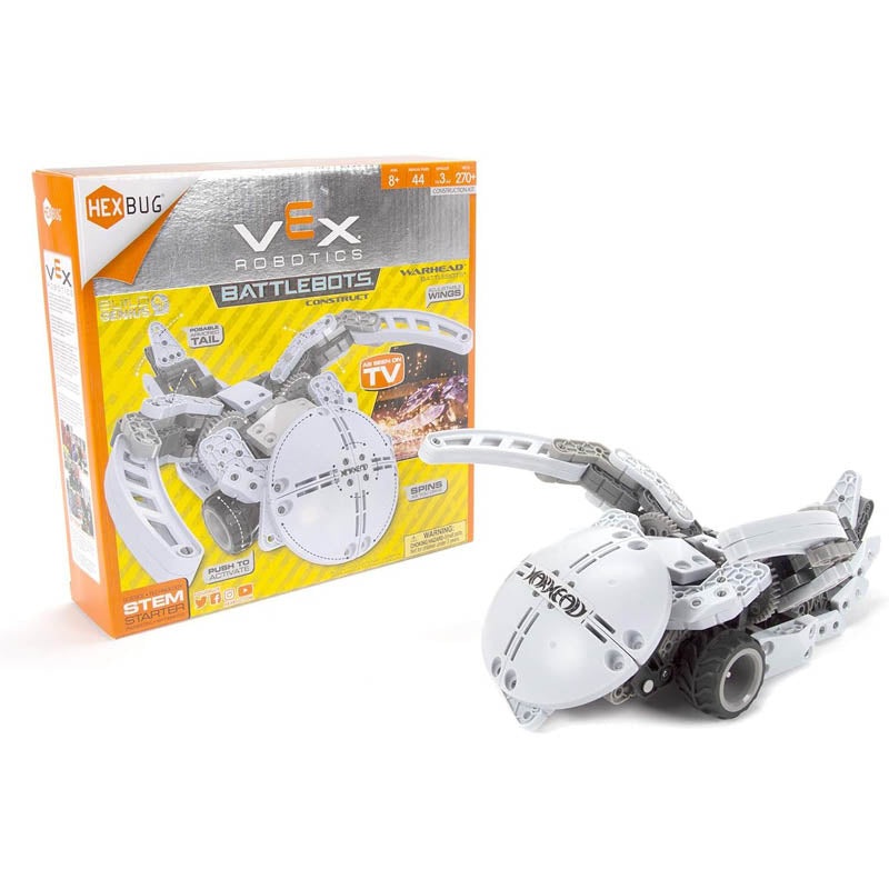 406-6538 – VEX ROBOTICS WARHEAD BATTLEBOTS CONSTRUCTION KIT 270+PCS/SET