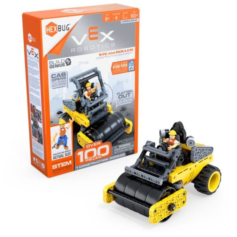 406-7184 – VEX ROBOTICS STEAM ROLLER CONSTRUCTION MACHINERY