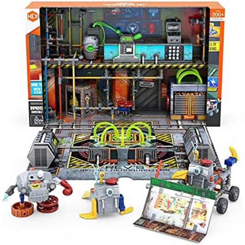 430-7798 – HEXBUG JUNKBOTS REVS SECRET HEADQUARTERS KIT 200+PCS/SET