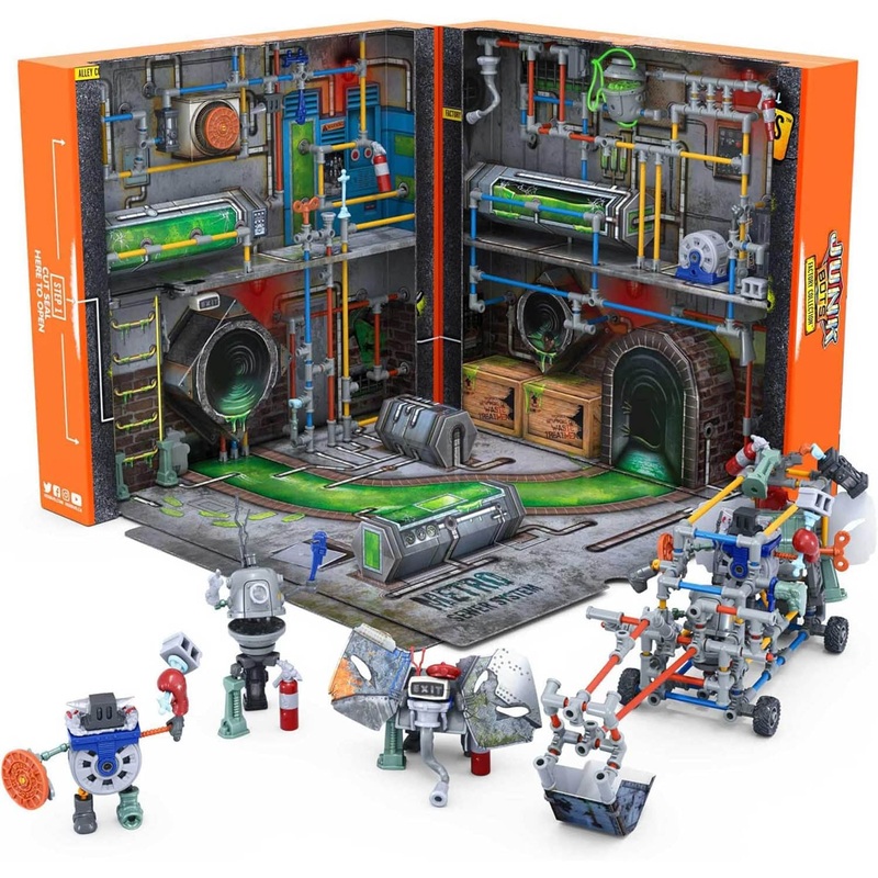 430-7799 – HEXBUG JUNKBOTS METRO SEWER CONSTRUCTION KIT 285+ PCS/SET