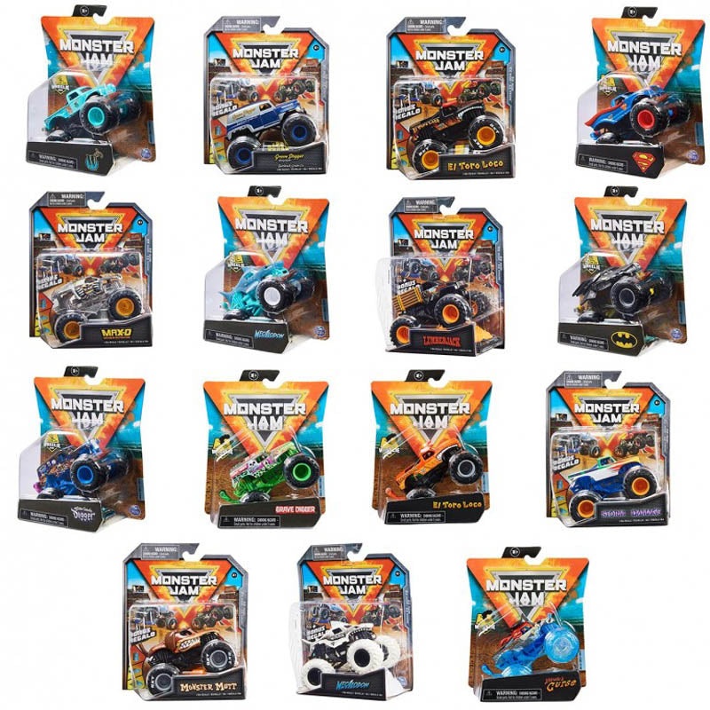 6044941 – TRUCK MONSTER JAM 1:64 SCALE ASSORTED STYLES